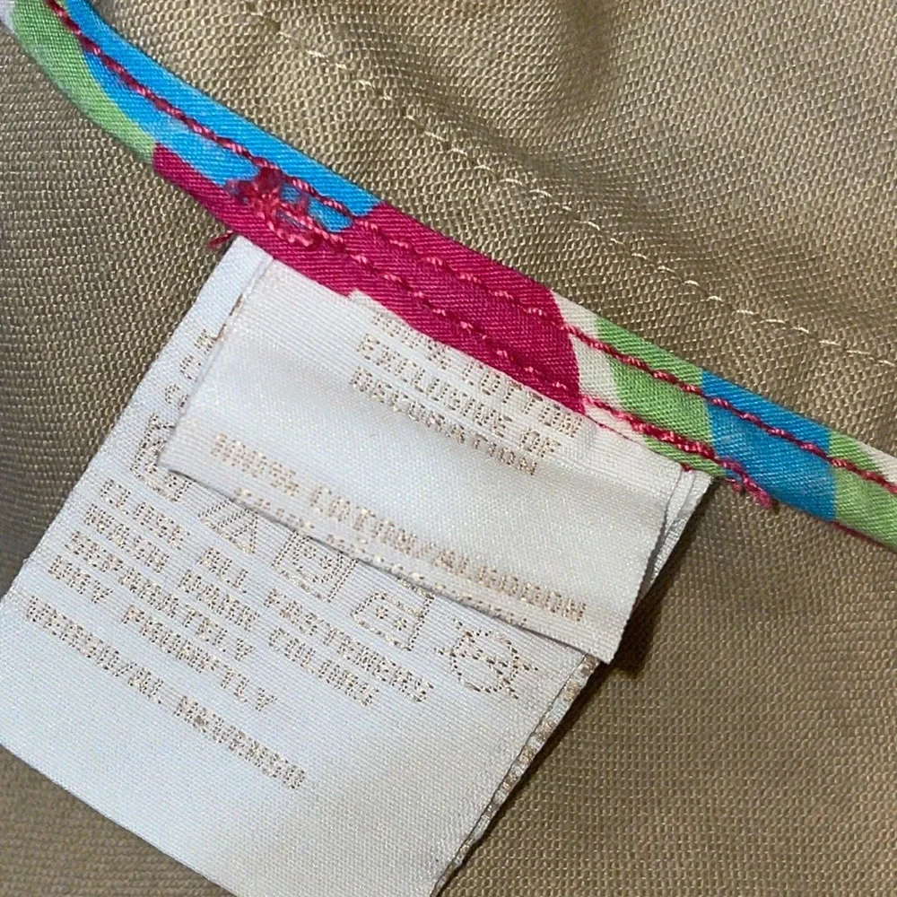 NEW Vintage Khaki Y2K Tommy Hilfiger Jeans  Cotton Tan Trench Coat Snap closur…